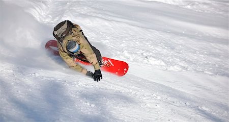 simsearch:400-05204614,k - freestyle snowboarder jump and ride free style  at sunny winter day on mountain Stock Photo - Budget Royalty-Free & Subscription, Code: 400-05204528