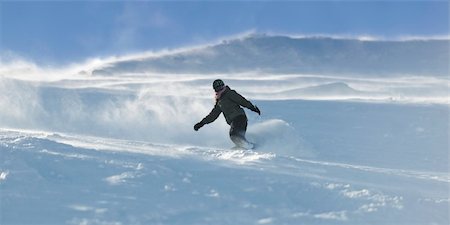 simsearch:400-05204614,k - freestyle snowboarder jump and ride free style  at sunny winter day on mountain Stock Photo - Budget Royalty-Free & Subscription, Code: 400-05204546