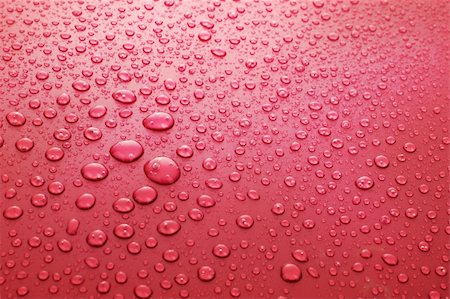 Red water drops background with big and small drops Stock Photo - Budget Royalty-Free & Subscription, Code: 400-05204977