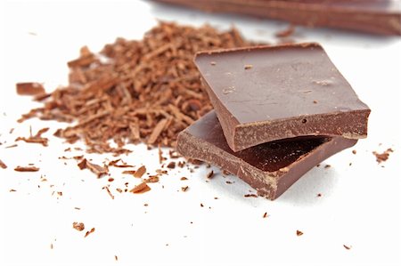 simsearch:400-05256065,k - Chopped chocolate Stock Photo - Budget Royalty-Free & Subscription, Code: 400-05204970