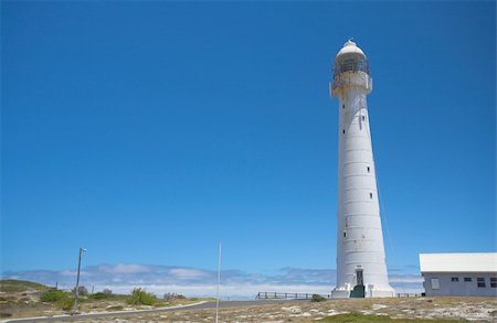 The Historical Slangkop Lighthouse at Kommetjie in the Western Cape, South Africa Stock Photo - Budget Royalty-Free & Subscription, Code: 400-05205154