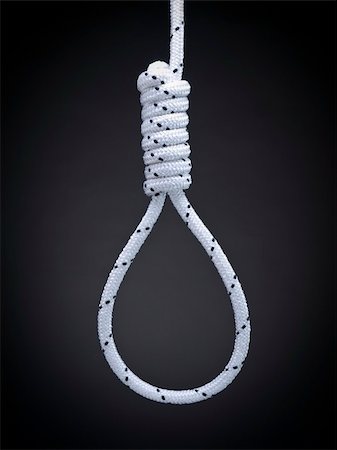 simsearch:400-03971324,k - A hangman's noose over a gray background. Foto de stock - Super Valor sin royalties y Suscripción, Código: 400-05205470