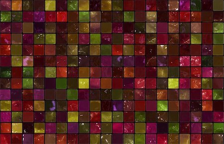 simsearch:400-05321023,k - Mosiac Tiles Background as a Colorful Abstract Stockbilder - Microstock & Abonnement, Bildnummer: 400-05207307