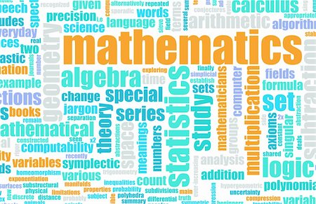 Mathematics Studies as a Abstract Math Background Stock Photo - Budget Royalty-Free & Subscription, Code: 400-05207343