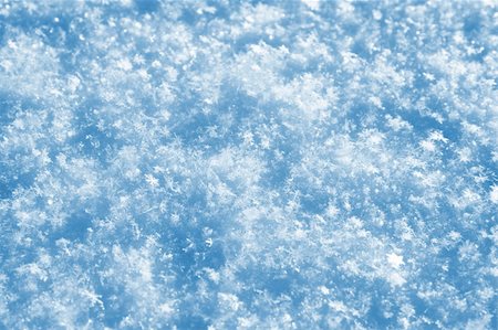 Blue flakes of snow close up in the winter Stock Photo - Budget Royalty-Free & Subscription, Code: 400-05207574