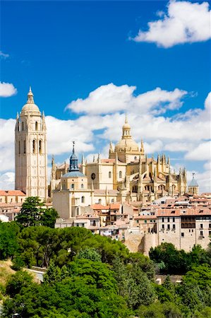 Segovia, Castile and Leon, Spain Stock Photo - Budget Royalty-Free & Subscription, Code: 400-05208844
