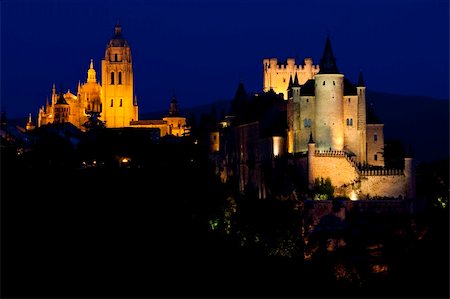 segovia - Segovia, Castile and Leon, Spain Foto de stock - Super Valor sin royalties y Suscripción, Código: 400-05208846