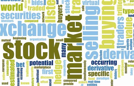 simsearch:400-04022621,k - Stock Market Terminology Background as a Art Stockbilder - Microstock & Abonnement, Bildnummer: 400-05209060