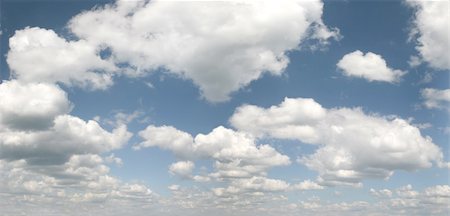 Sky with clouds as background Stock Photo - Budget Royalty-Free & Subscription, Code: 400-05209966