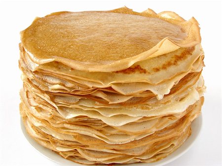 pancake bake - delicious pancakes pile on plate Stock Photo - Budget Royalty-Free & Subscription, Code: 400-05200469