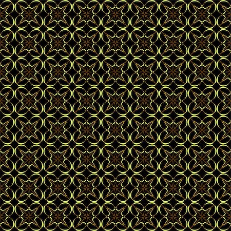 Wallpaper pattern on the dark background Photographie de stock - Aubaine LD & Abonnement, Code: 400-05200594