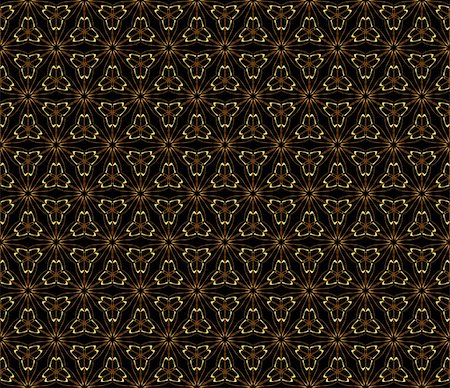Wallpaper pattern on the dark background Photographie de stock - Aubaine LD & Abonnement, Code: 400-05200598
