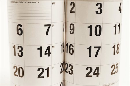 simsearch:400-04777485,k - Close Up of Calendars in Warm Tone Fotografie stock - Microstock e Abbonamento, Codice: 400-05201404