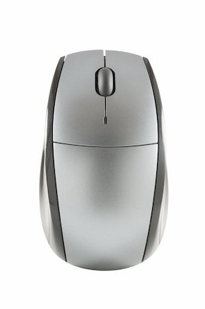 Wireless computer mouse isolated on white with clipping path Foto de stock - Super Valor sin royalties y Suscripción, Código: 400-05201882