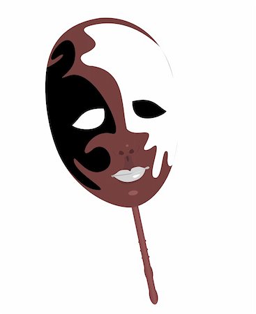 simsearch:400-04342150,k - Realistic illustration of carnivals mask - vector Stock Photo - Budget Royalty-Free & Subscription, Code: 400-05203729