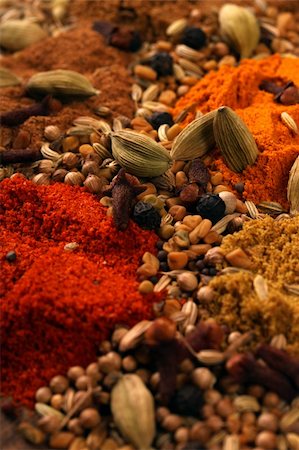 simsearch:400-04569188,k - Close up of Indian spice Stock Photo - Budget Royalty-Free & Subscription, Code: 400-05215220