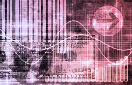 Pink Cyberspace Business System as Art Abstract Stock Photo - Budget Royalty-Free & Subscription, Code: 400-05216124