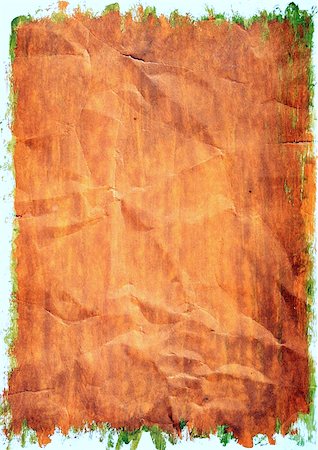 simsearch:400-05156538,k - Orange paint on a crushed paper. Vintage background for design Fotografie stock - Microstock e Abbonamento, Codice: 400-05216210