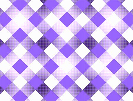 Jpg.  Woven purple and white gingham fabric. Photographie de stock - Aubaine LD & Abonnement, Code: 400-05216500