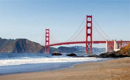 San Francisco Golden Gate Bridge Stock Photo - Budget Royalty-Free & Subscription, Code: 400-05218279