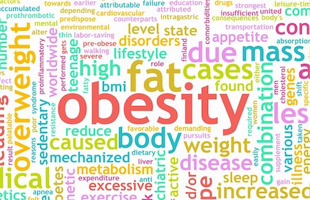 simsearch:400-05228225,k - Obesity Concept of Being Overweight and Unhealthy Stock Photo - Budget Royalty-Free & Subscription, Code: 400-05219125