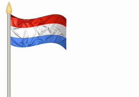 Luxemborg flag with ripples Fotografie stock - Microstock e Abbonamento, Codice: 400-05219570