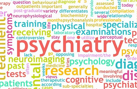 simsearch:400-07312536,k - Psychiatry Focus on Mental Illness As Concept Stock Photo - Budget Royalty-Free & Subscription, Code: 400-05219855