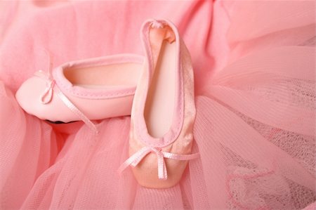 simsearch:400-07302639,k - Pink Ballet costume and miniature ballet shoes Stock Photo - Budget Royalty-Free & Subscription, Code: 400-05210439
