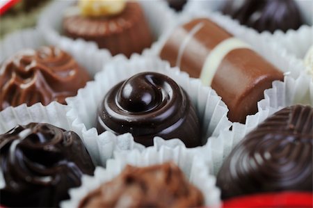 simsearch:400-05024620,k - luxury and sweet praline and chocolate decoration food close up Stock Photo - Budget Royalty-Free & Subscription, Code: 400-05211750