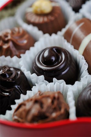 simsearch:400-05211796,k - luxury and sweet praline and chocolate decoration food close up Stock Photo - Budget Royalty-Free & Subscription, Code: 400-05211752