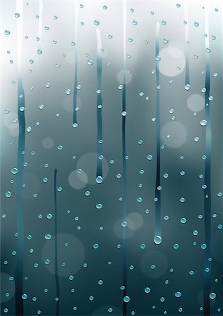 Background with rain drops on the window Foto de stock - Super Valor sin royalties y Suscripción, Código: 400-05212228