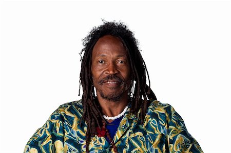 rastafarian - Rastafarian looking at the camera, serious face Stock Photo - Budget Royalty-Free & Subscription, Code: 400-05213720