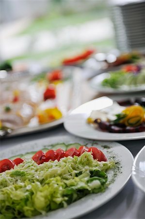 delicius catering food arrangement on party in restaurant Stock Photo - Budget Royalty-Free & Subscription, Code: 400-05224515