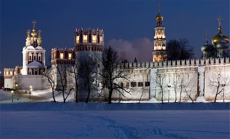 Novodevichy Convent in Moscow, Russia Stock Photo - Budget Royalty-Free & Subscription, Code: 400-05224968