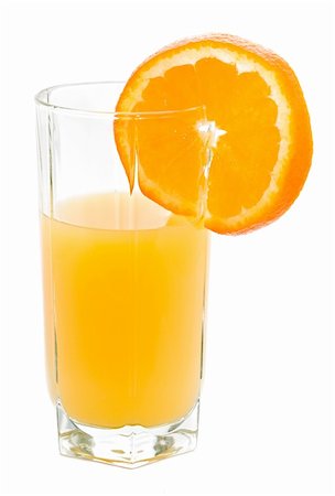 simsearch:400-07324083,k - Glass of fresh orange juice Stock Photo - Budget Royalty-Free & Subscription, Code: 400-05225536