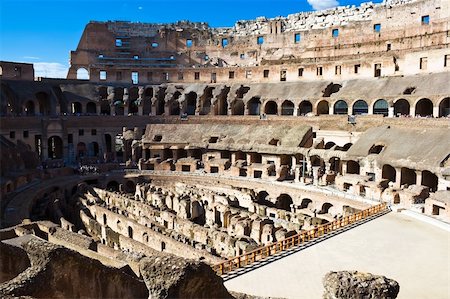 roman theater - Ancient roman amphitheater Colosseum in Rome, Italy Stock Photo - Budget Royalty-Free & Subscription, Code: 400-05225629