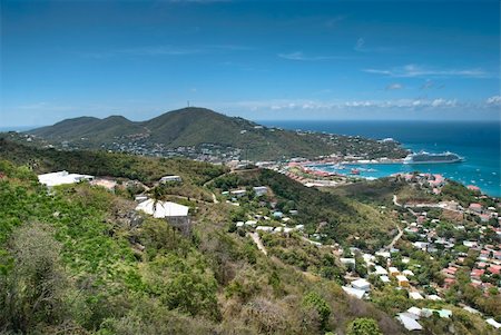 st thomas harbor - Saint Thomas Landscape and Colors, Caribbean Stock Photo - Budget Royalty-Free & Subscription, Code: 400-05226378