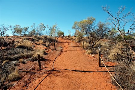 Bright and Sunny Day in the Australian Outback Stock Photo - Budget Royalty-Free & Subscription, Code: 400-05226386