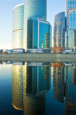 Skyscrapers of the International Business Centre Stock Photo - Budget Royalty-Free & Subscription, Code: 400-05226548