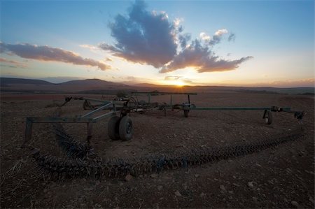 simsearch:400-05706113,k - Image of a farm implement at Sunset in the Western Cape Province in South Africa Stock Photo - Budget Royalty-Free & Subscription, Code: 400-05228018