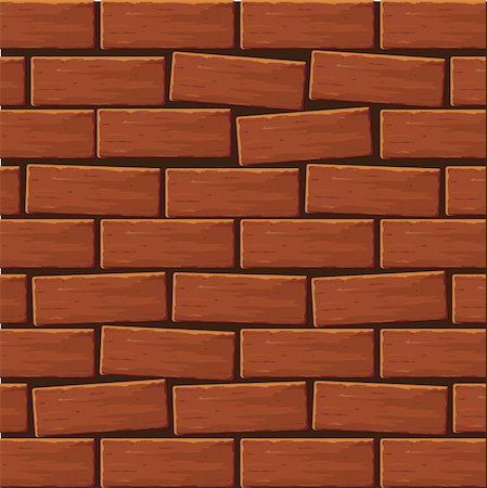 simsearch:400-06094397,k - Background of a wall from a red brick. Vector Photographie de stock - Aubaine LD & Abonnement, Code: 400-05228350