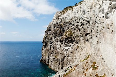 faial landscape - Volcanic geologic formation of Morro de Castelo Branco in Faial island, Azores, Portugal Stock Photo - Budget Royalty-Free & Subscription, Code: 400-05229617