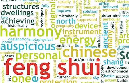 feng shui - Feng Shui Traditional Chinese Science As Concept Foto de stock - Super Valor sin royalties y Suscripción, Código: 400-05221273