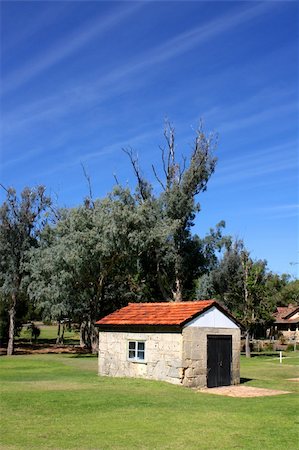 stone walls in meadows - Farmhouse in the Countryside on Blue Skies Stock Photo - Budget Royalty-Free & Subscription, Code: 400-05221288