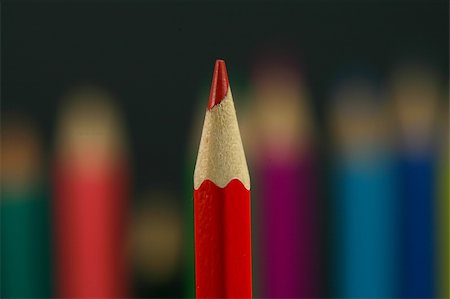 pencil background Fotografie stock - Microstock e Abbonamento, Codice: 400-05222744