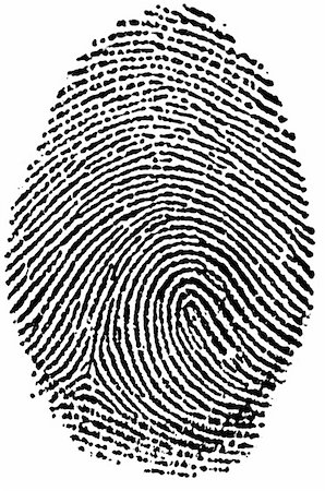 simsearch:400-05223026,k - My Fingerprint - in black state Photographie de stock - Aubaine LD & Abonnement, Code: 400-05223008