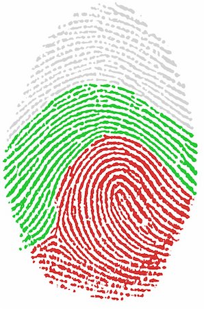 simsearch:400-05223026,k - My Fingerprint for bulgarian citizen Photographie de stock - Aubaine LD & Abonnement, Code: 400-05223009