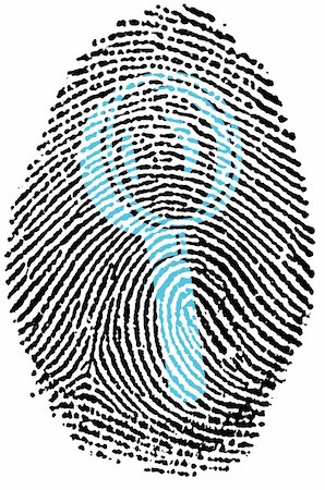 Fingerprint - search Foto de stock - Super Valor sin royalties y Suscripción, Código: 400-05223017