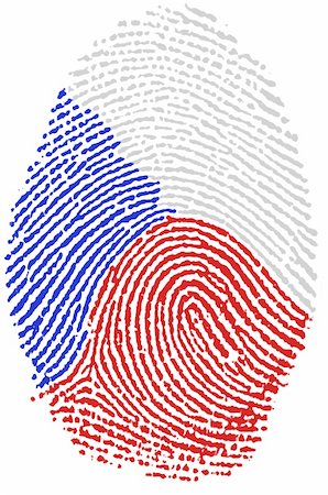 simsearch:400-05223026,k - My Fingerprint for czech citizen Photographie de stock - Aubaine LD & Abonnement, Code: 400-05223010