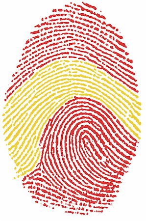 simsearch:400-05223026,k - My Fingerprint for spanish passport Photographie de stock - Aubaine LD & Abonnement, Code: 400-05223024